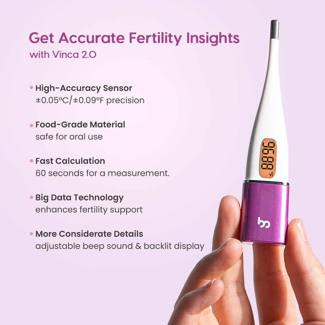 Digital Fertility Booster Kit Basal Thermometer & Ovulation