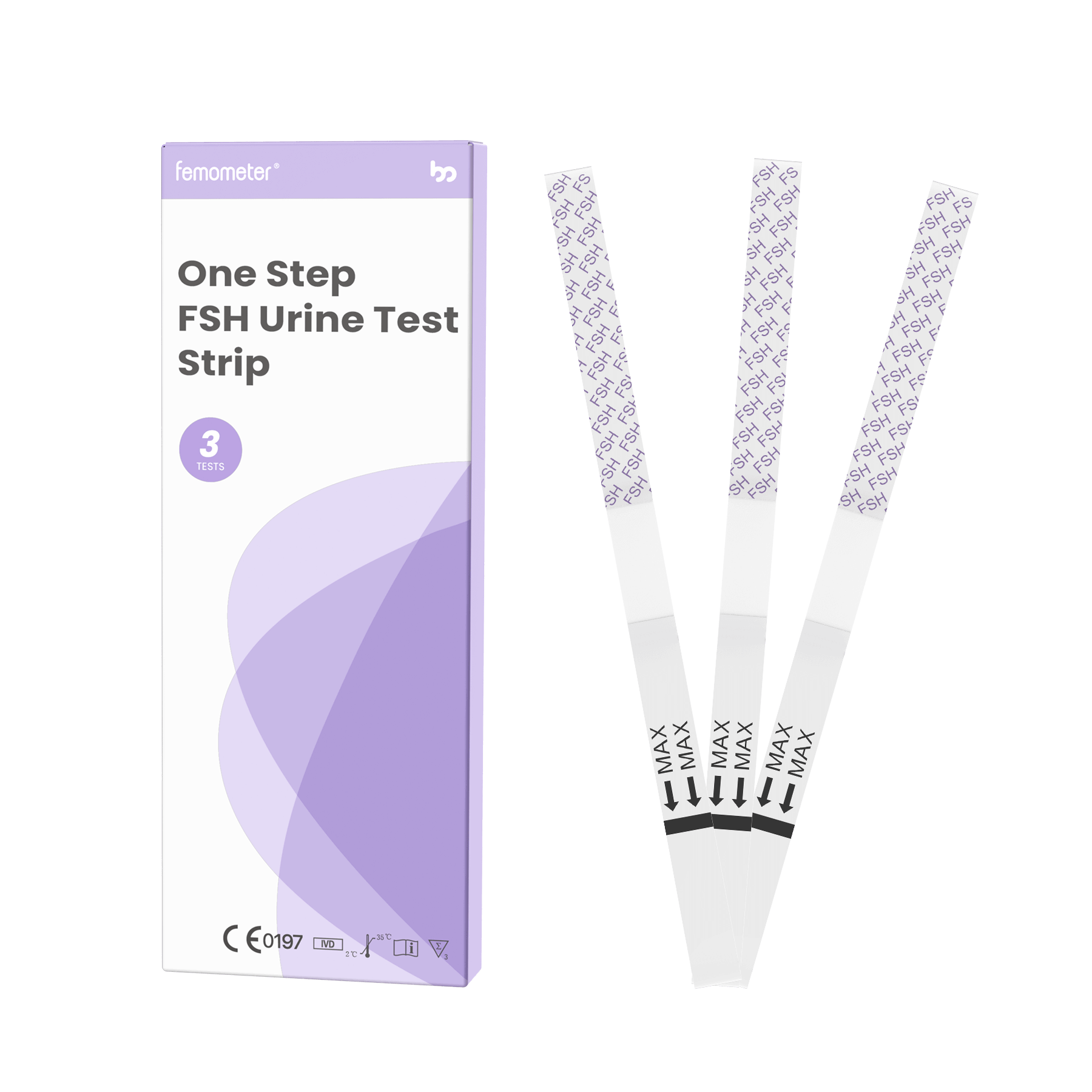 Fsh Menopause Test Kit At Home For Women 6 Count Femometer 4175