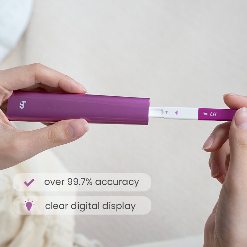 iOS and Android Digitize LH Test Results and Draw The LH Curve Femometer Ivy Advanced Digitizes Ovulation Test kit Ovulation Predictor Kit with Femometer APP 
